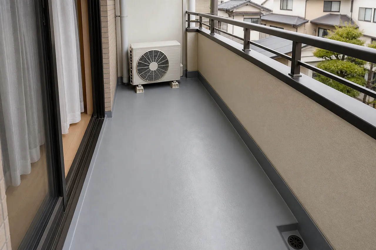 住宅ベランダ防水のイメージ