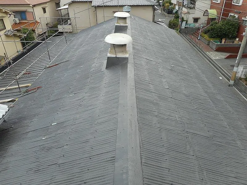 物流倉庫屋上