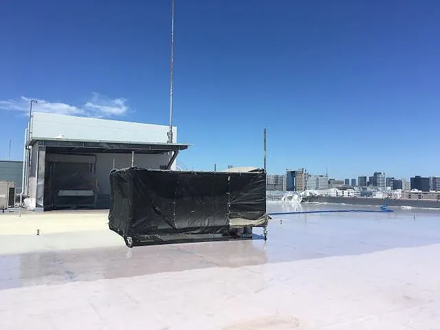 ポリウレア施工現場（株式会社 吉田技工 自社実績）
