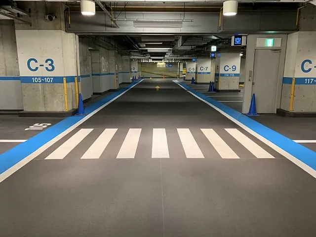 ポリウレア施工現場（株式会社 吉田技工 自社実績）